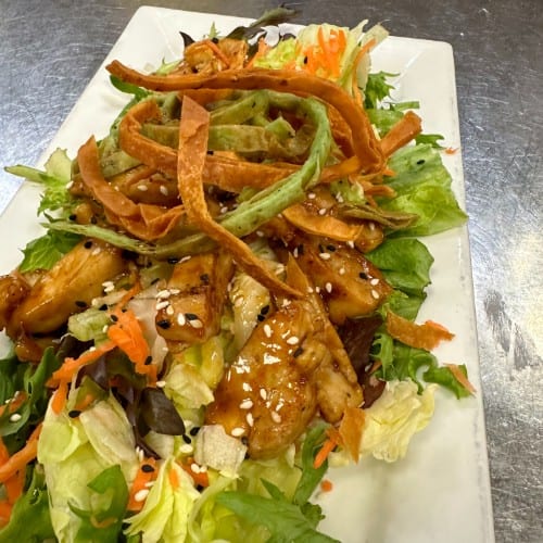 Asian Chicken Salad.