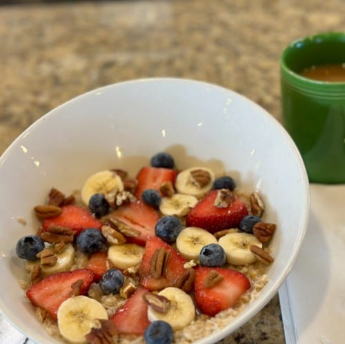 Fruity Oatmeal.