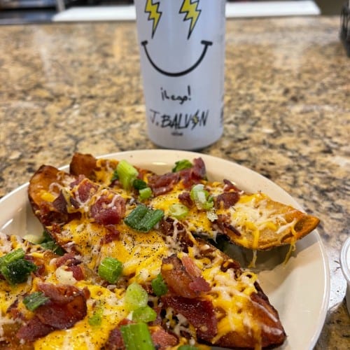 Loaded Potato Skins.