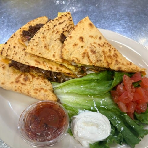 Southwest Breakfast Quesadilla.