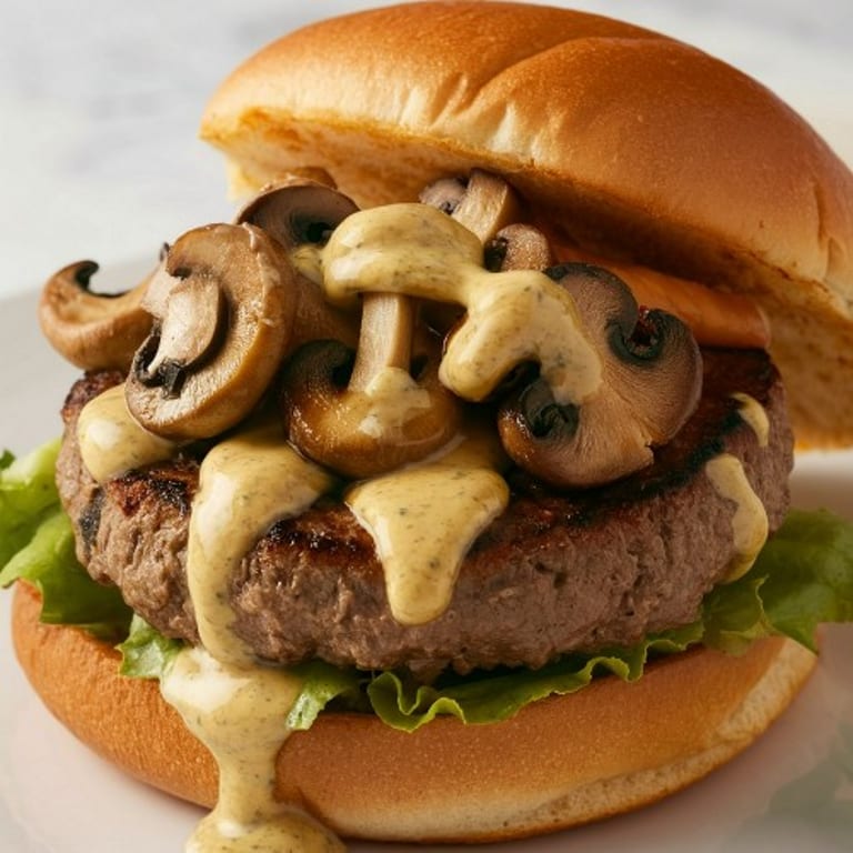 Mouthwatering Mushroom Swiss Burger and More