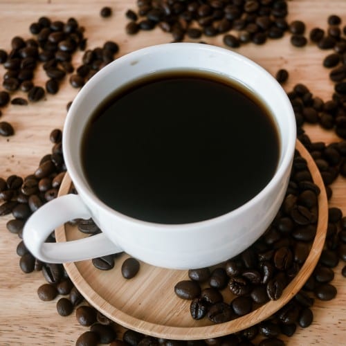 Freshly Ground Gourmet Coffee.