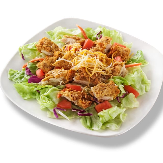 Crispy Fried Chicken Salad.
