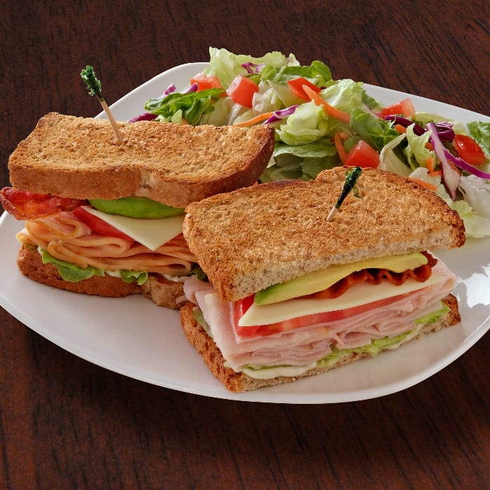 Turkey Club Sandwich.
